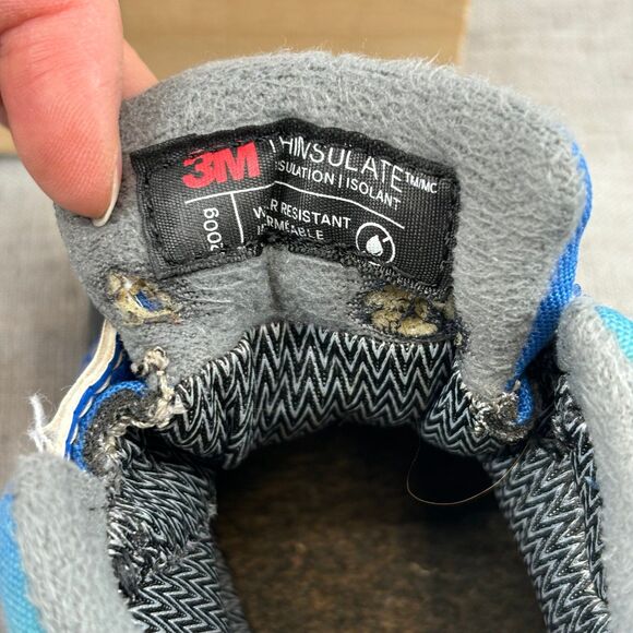 See Kai Run Atlas Dark Blue Snow Boot Rain Boot Waterproof Insulated Kids 8 - Picture 7 of 11